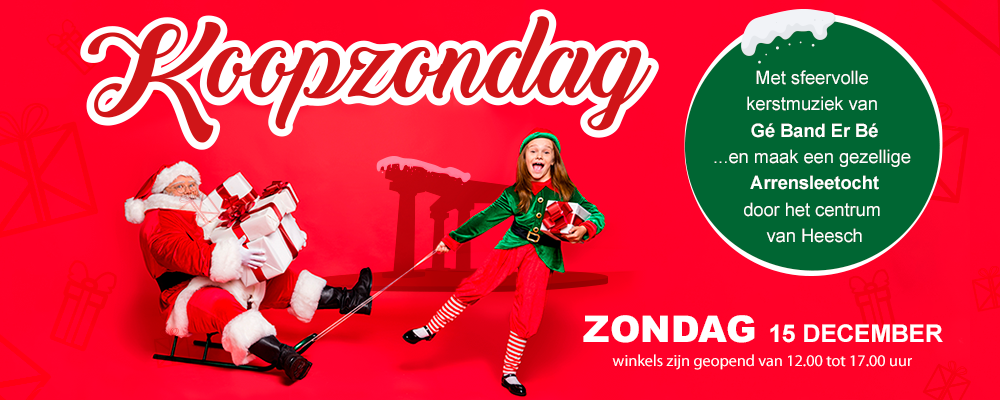 De Gé Band Er Bé en de Arrenslee bij koopzondag in Heesch